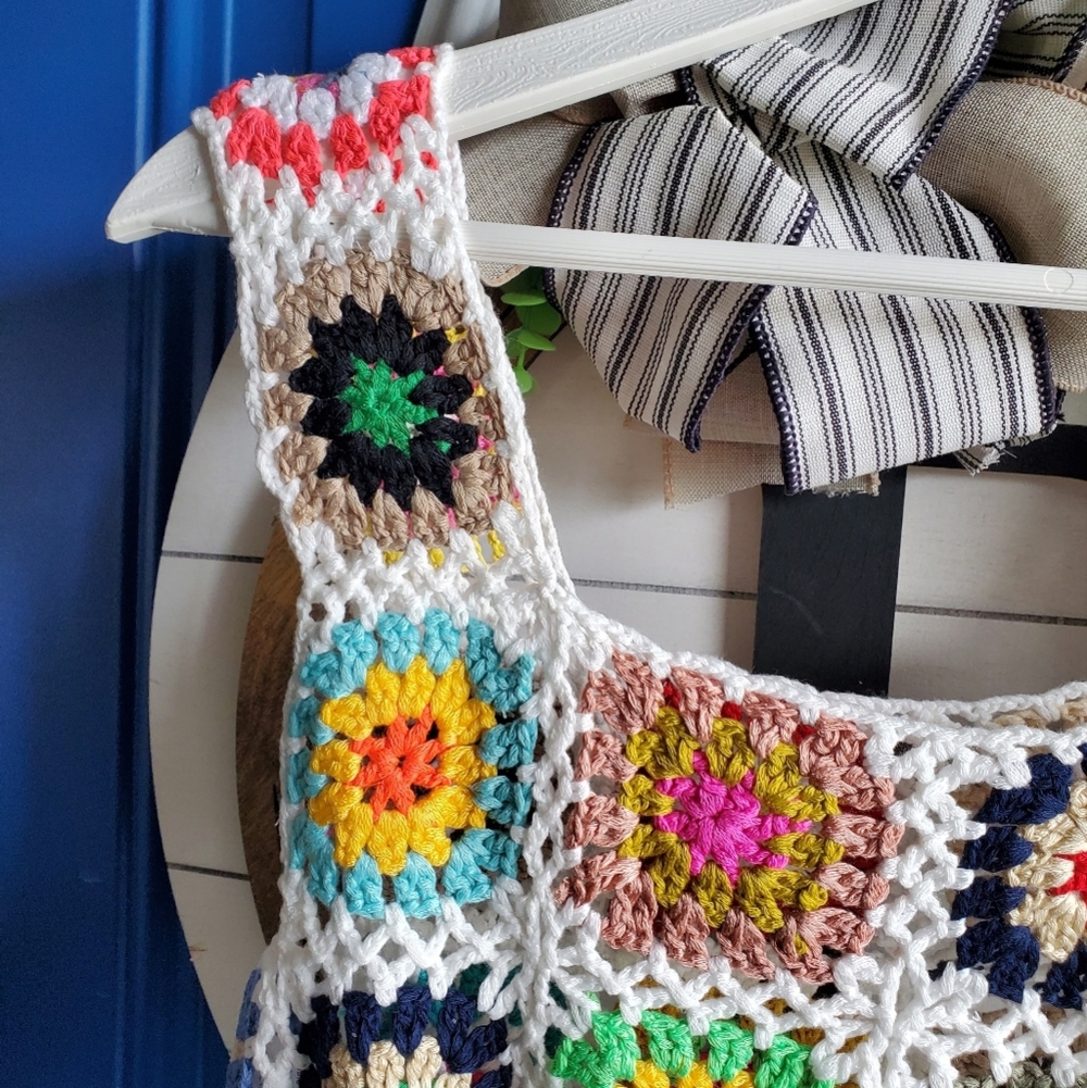 Crochet Bohemian Vest Top - Picture 7 of 8